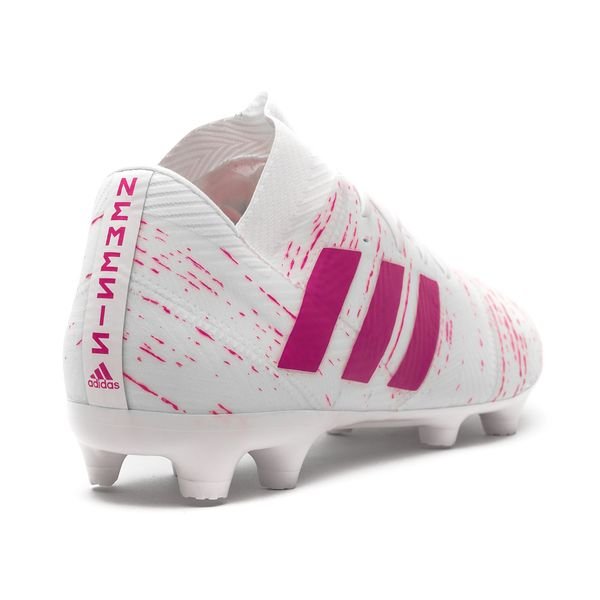 adidas Nemeziz 18.2 FG/AG Virtuso - Footwear White/Shock Pink |  www.unisportstore.com