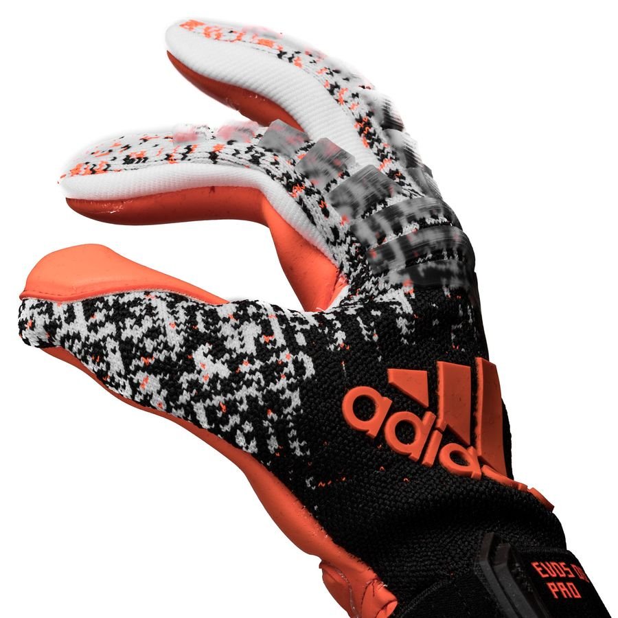 adidas Goalkeeper Gloves Predator Pro EVDS 08 - Black/White/Solar Red |  www.unisportstore.com