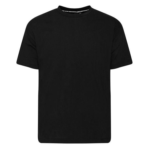 adidas plain black t shirt