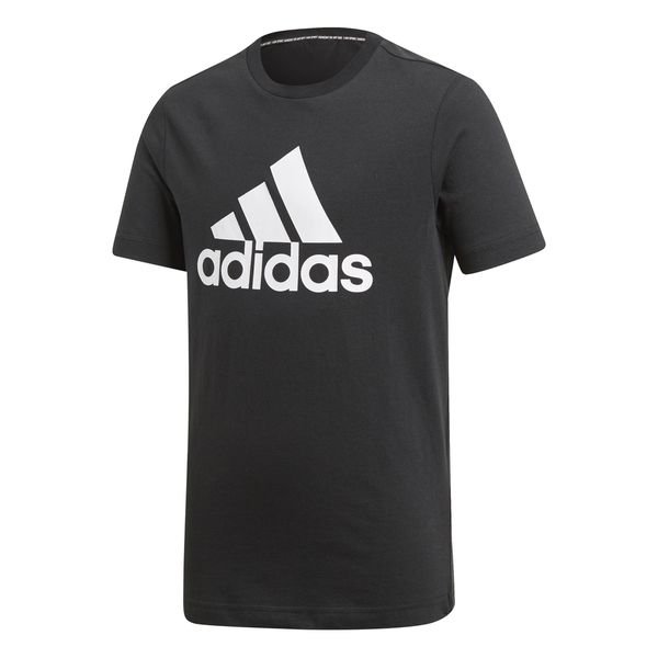 adidas T-Shirt Must Haves - Black/White Kids | www.unisportstore.com