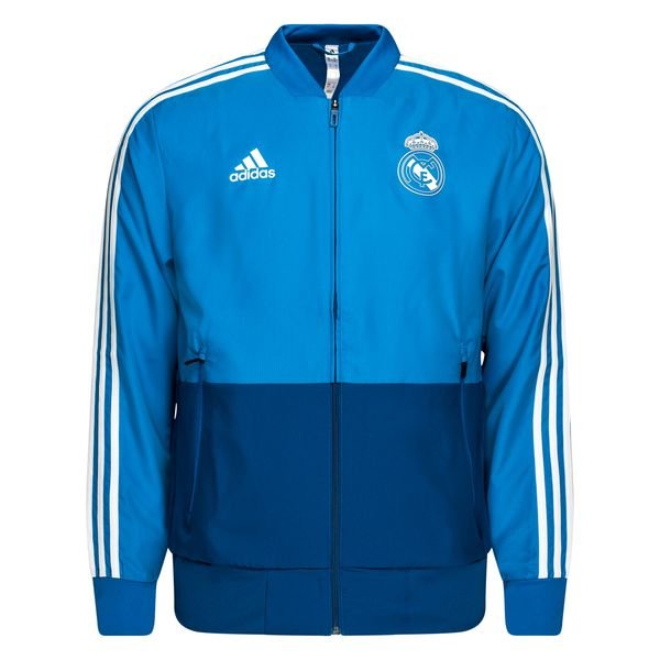 Real Madrid Jacket Presentation - Craft Blue/Core White | www ...