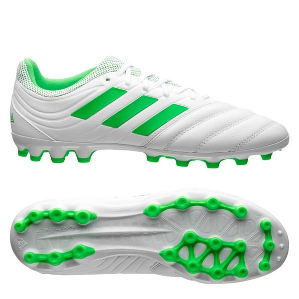 adidas Copa 19.3 AG Virtuso - Footwear White/Solar Lime |  www.unisportstore.com