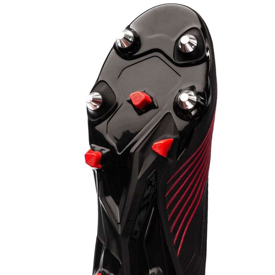 adidas Predator 19.1 SG Archetic - Core Black/Action Red