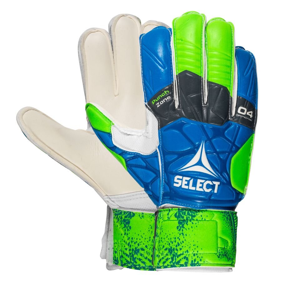 Select Keepershandschoenen 04 Protection - Blauw/Groen/Wit Kinderen