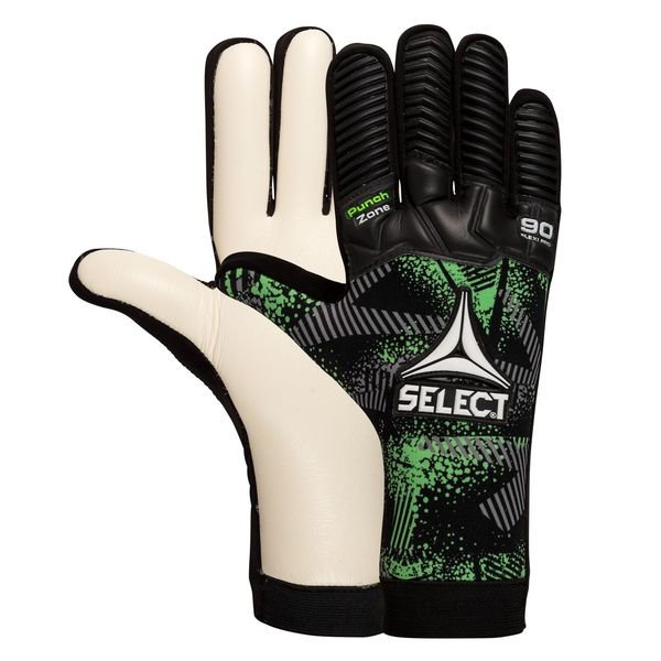 Select Goalkeeper Gloves 90 Flexi Pro - Black/Green | www.unisportstore.com