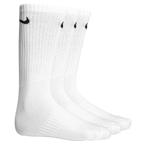 Nike Socks Everyday Lightweight Crew 3-Pack - White/Black | www ...