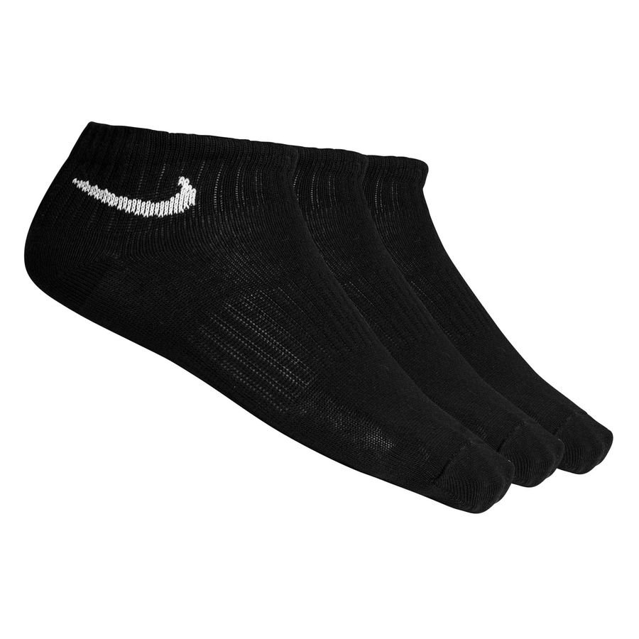 Nike Ancle Socks Lightweight 3-Pak - Sort/Hvid