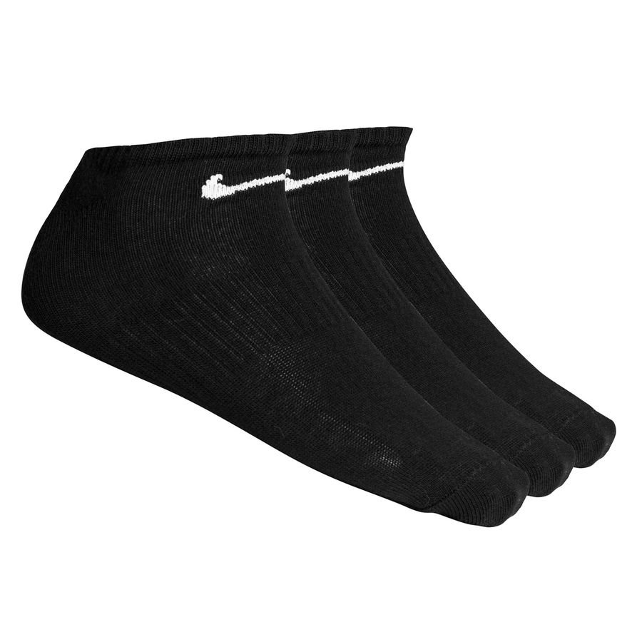 Nike Ankelsokker Lightweight No-Show 3-Pak - Sort/Hvid thumbnail