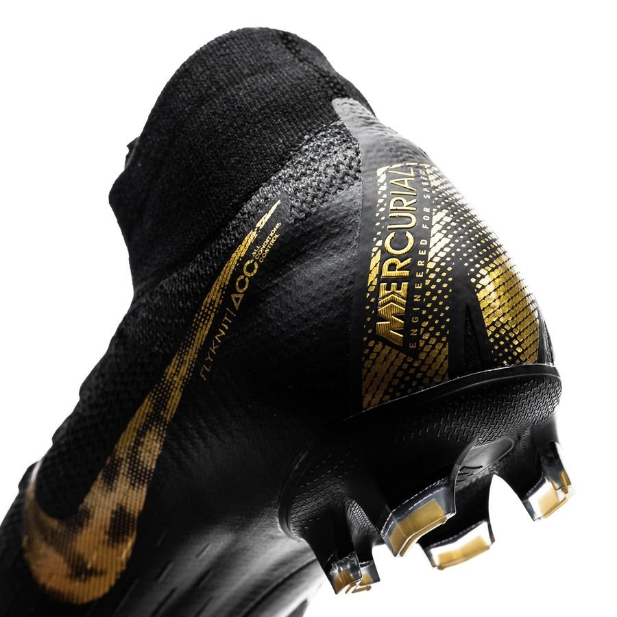 Leve cine bomba Nike Mercurial Superfly 6 Elite FG Black Lux - Black/Metallic Vivid Gold |  www.unisportstore.com