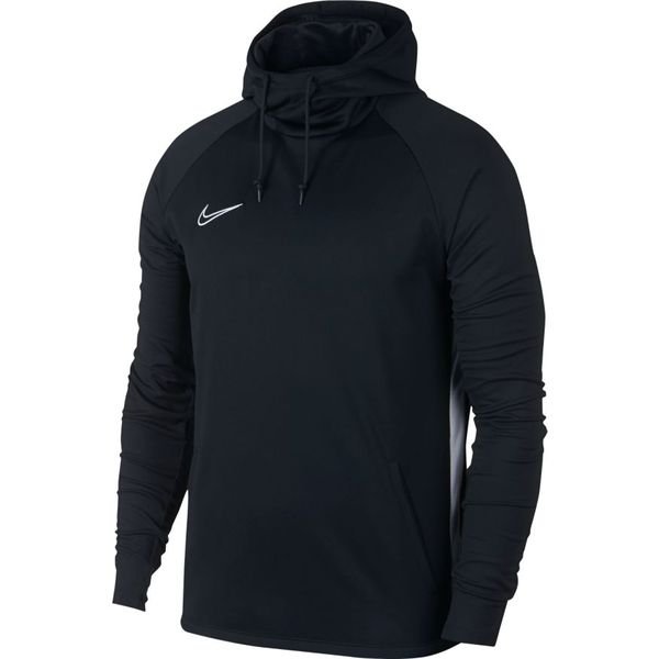Nike Hoodie Dry Academy Black Lux - Black/White | www.unisportstore.com