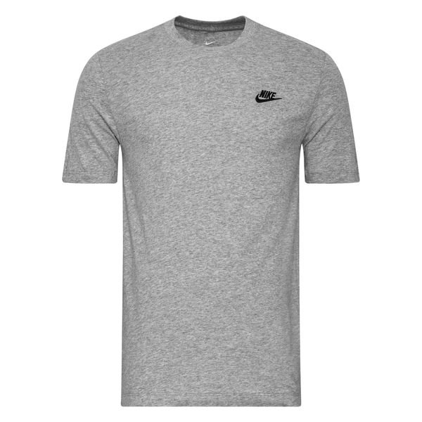 Nike T-Shirt NSW Club - Dark Grey Heather/Black www.unisportstore.com