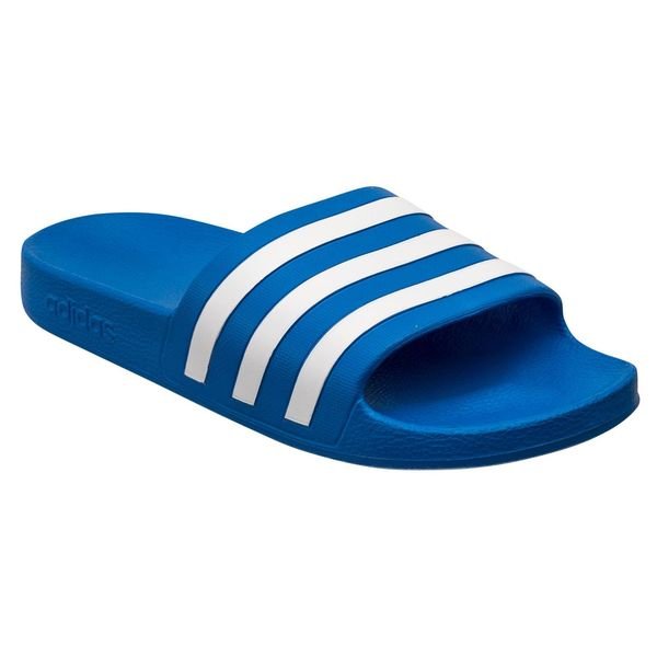 adidas adilette Aqua Slide - True Blue/Footwear White | www ...