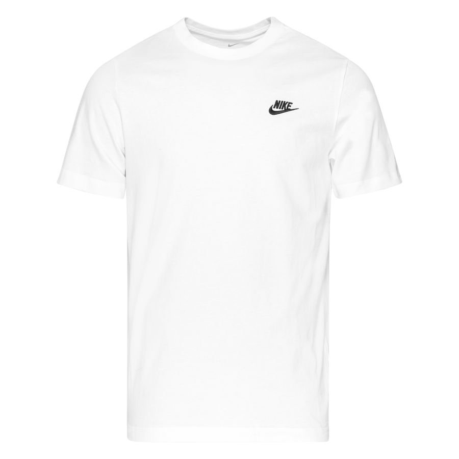 Nike T-Shirt NSW Club - Hvid/Sort thumbnail