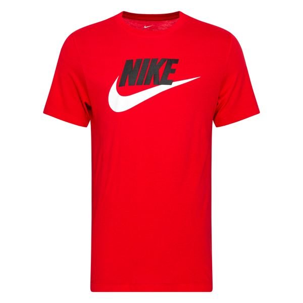 red and black nike shirt