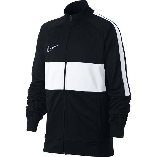black and white nike track jacket