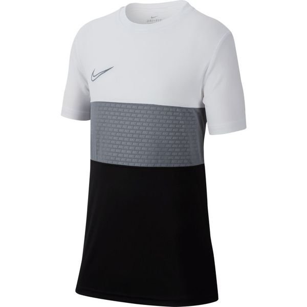 Nike Training T-Shirt Academy GX - White/Black/Cool Grey Kids | www ...