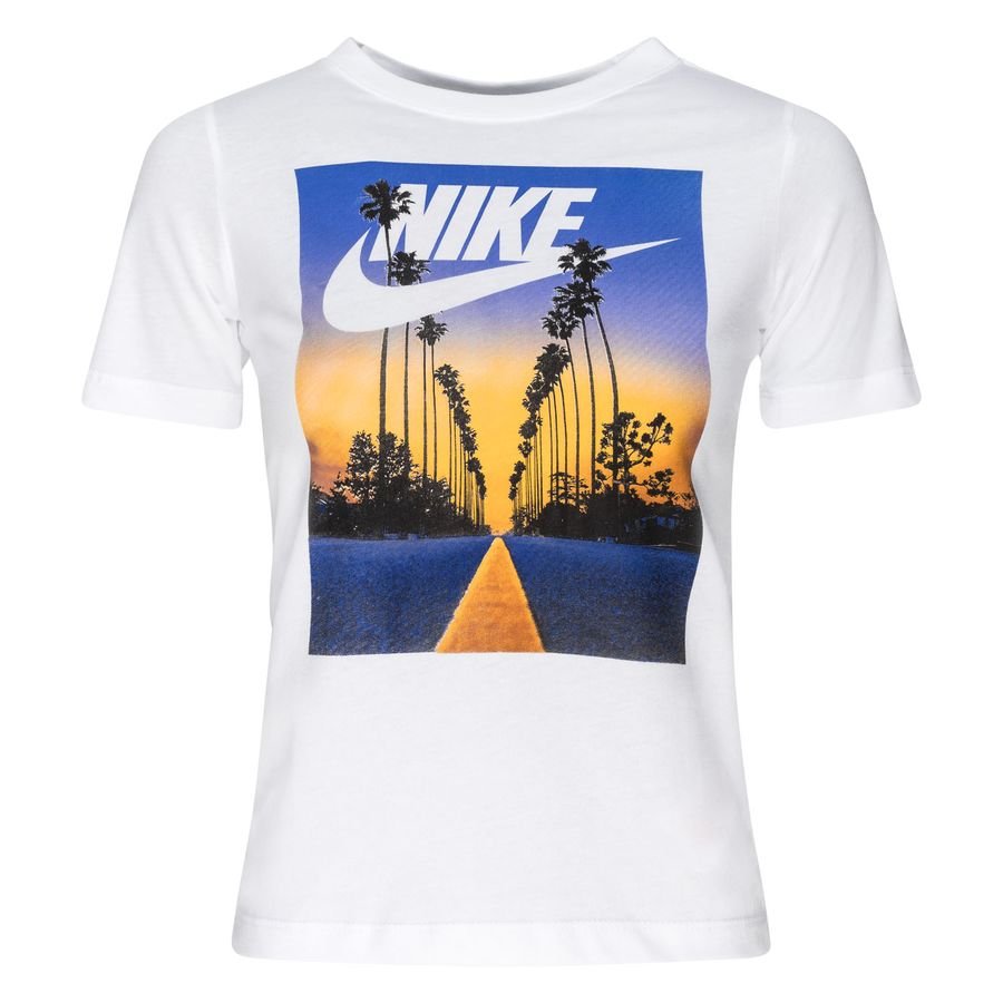 Neuware, Sofortkauf Nike T-Shirt NSW Futura Palm Tree Kinder - Weiß