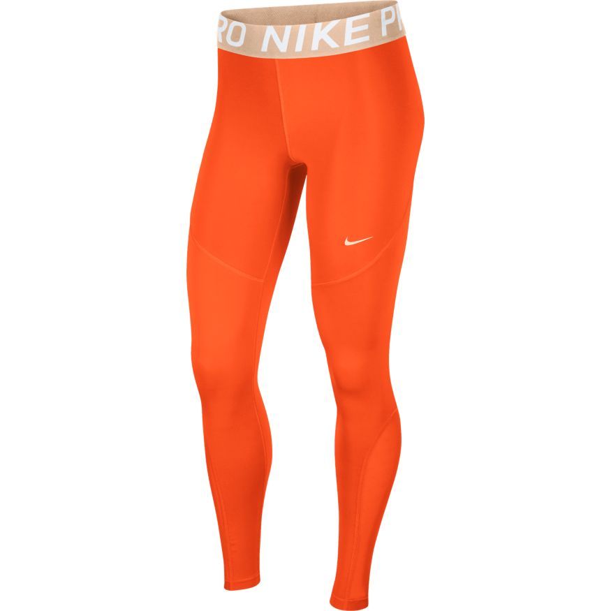nike orange leggings womens