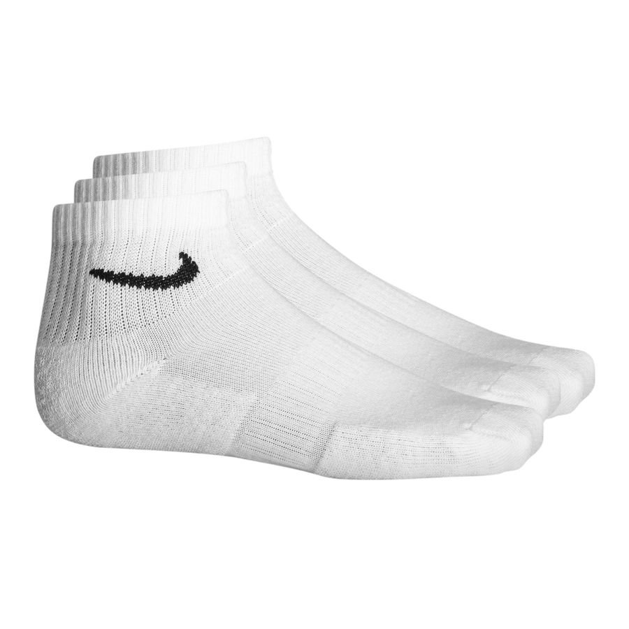 Nike Ankelsokker Cushion 3-Pak - Hvid/Sort thumbnail