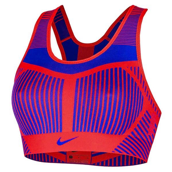 Nike Sports Bra FE/NOM Flyknit - Speed Red/Blue Women