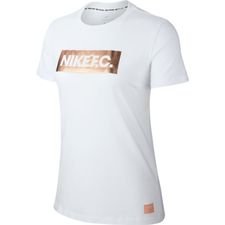 Nike F.C. T-shirt Block – Wit/Goud Vrouw