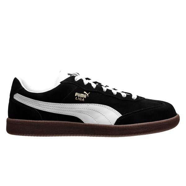 PUMA Sneaker LIGA Suede - Black/White 