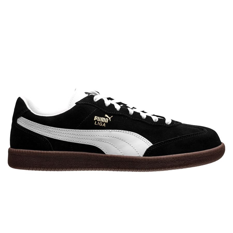 PUMA Sneaker LIGA Suede - Black/White | www.unisportstore.com