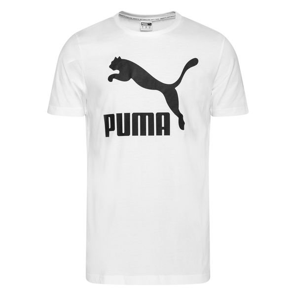 PUMA Classics T-shirt - Wit/Zwart | www 