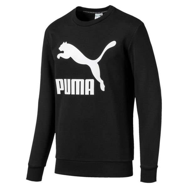 puma black and white sweatshirt