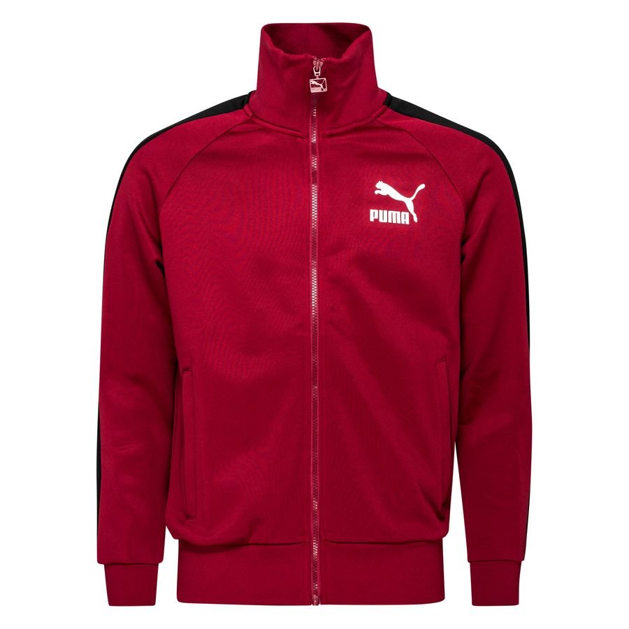 PUMA Track Top Iconic T7 - Red/Black 