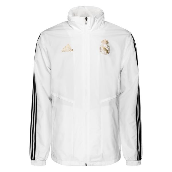 Real Madrid Jacket All Weather - White 