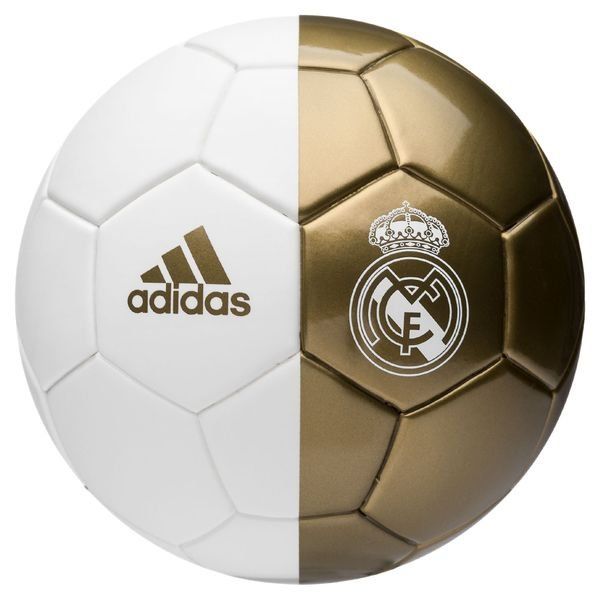 een keer oplichter Voorspeller Real Madrid Voetbal Mini - Wit/Goud | www.unisportstore.nl