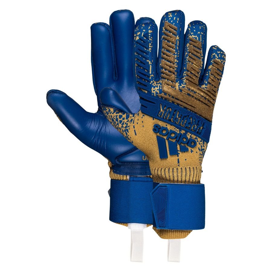 adidas goalkeeper gloves blue