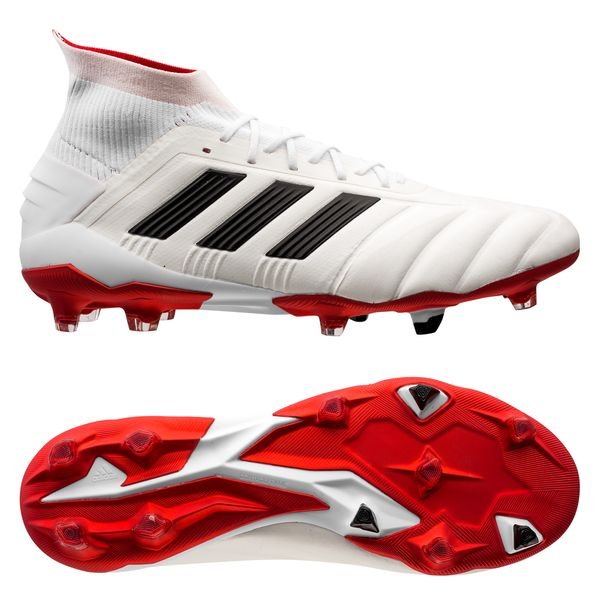 adidas predator white and red