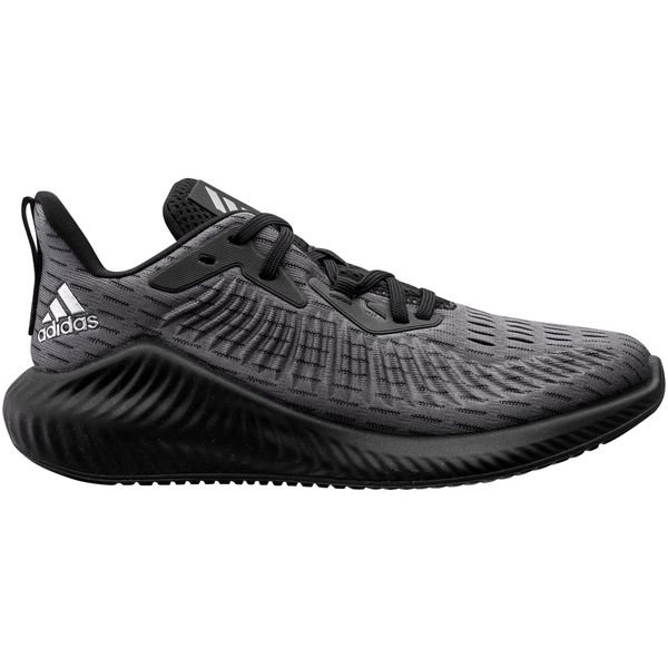 grey adidas running shoes