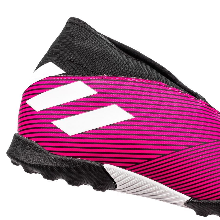 adidas Nemeziz Tango 19.3 TF Laceless Hard Wired Pink WeiB Schwarz Kinder