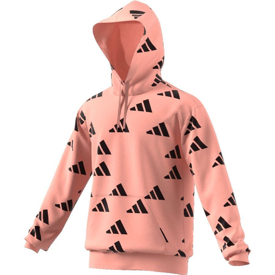 glow pink adidas hoodie