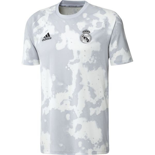 Real Madrid Training T-Shirt Pre Match Heim Parley - Grau/Weiß |  www.unisportstore.de