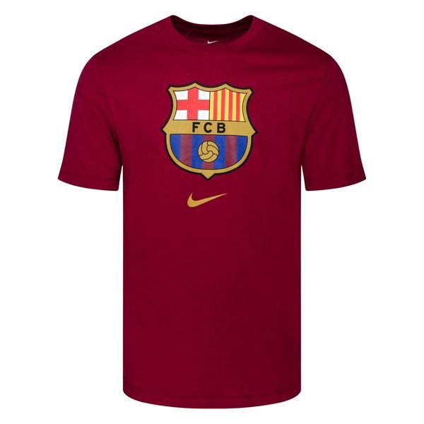 Barcelona T-Shirt Crest - Bordeaux | www.unisport.dk