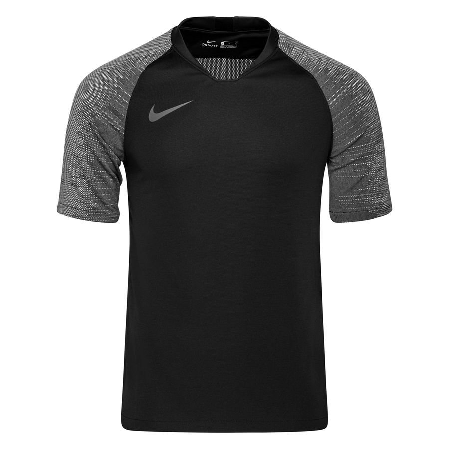 Nike T-Shirt Breathe - Black/Wolf Grey | www.unisportstore.com