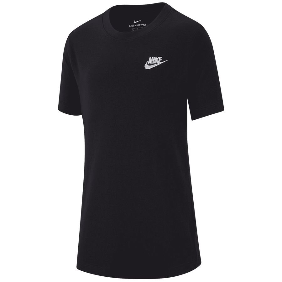 Nike T-Shirt NSW Futura - Sort/Hvid Børn thumbnail