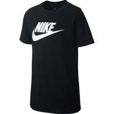 Nike T-shirt NSW Futura Icon – Zwart/Wit Kinderen