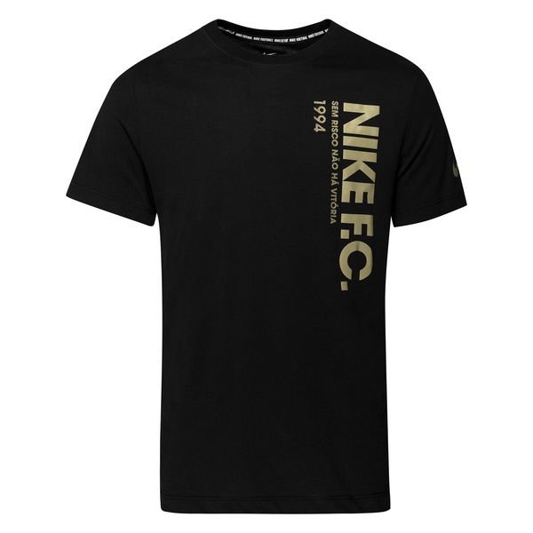 Nike F.C. T-Shirt - Black/Gold | www.unisportstore.com