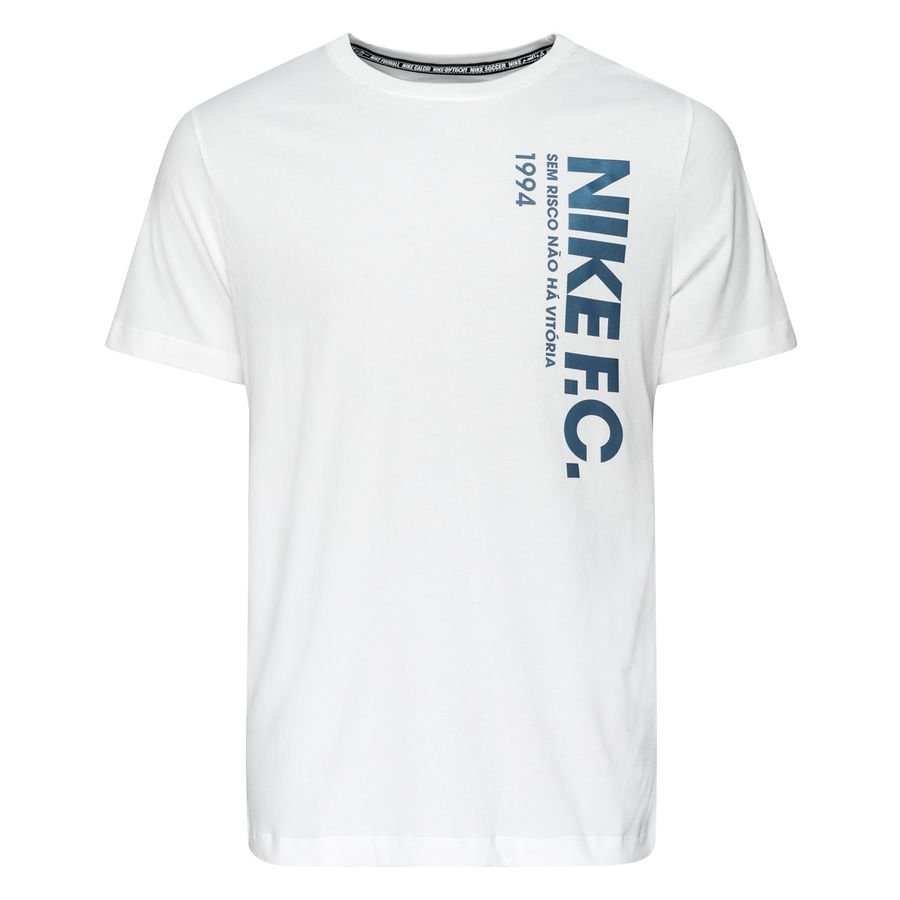 Nike F.C. T-Shirt - White/Blue