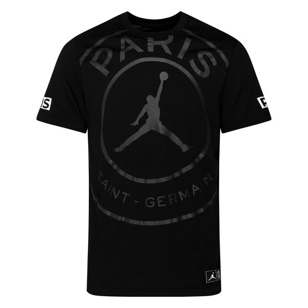 Nike T-Shirt Logo Jordan x PSG - Noir 