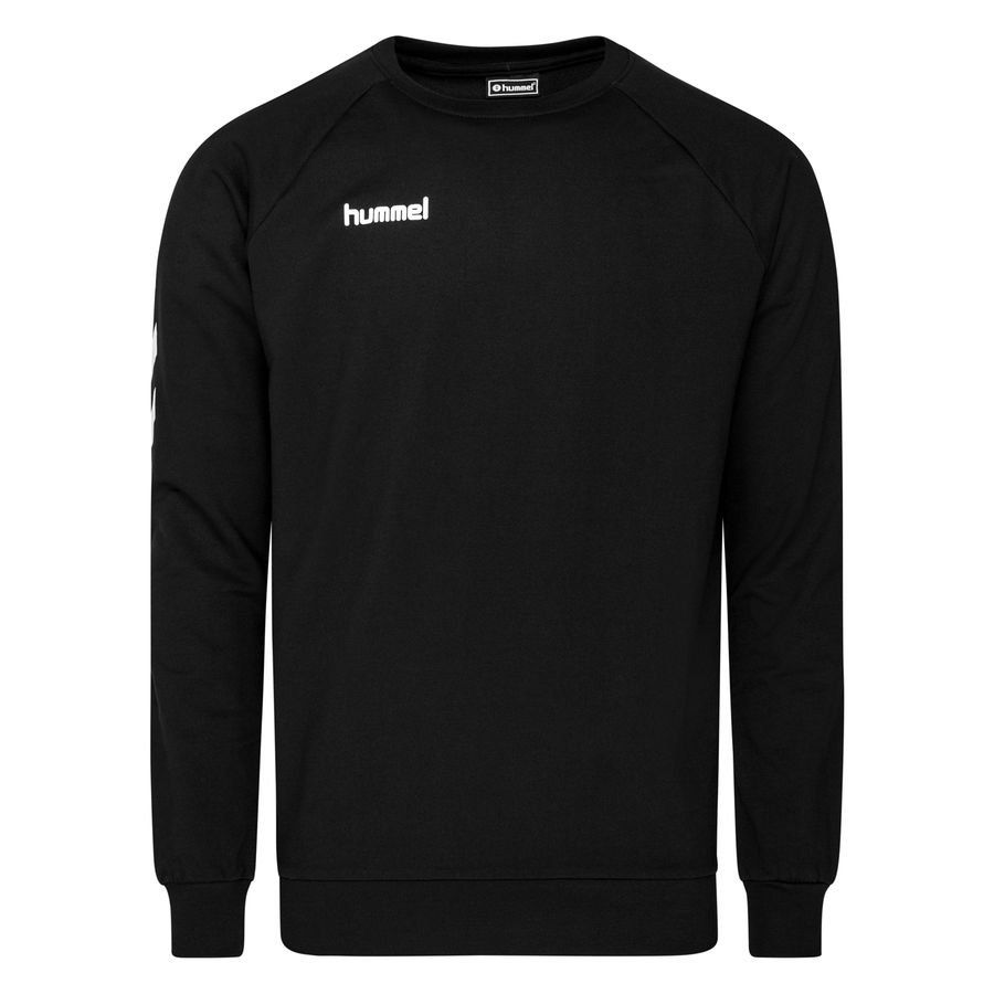 Hummel Sweatshirt Go Cotton - Sort/Hvid thumbnail