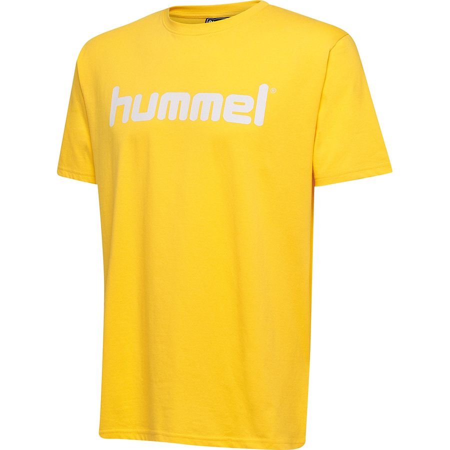 Hummel Go Cotton Logo T-Shirt - Gul thumbnail