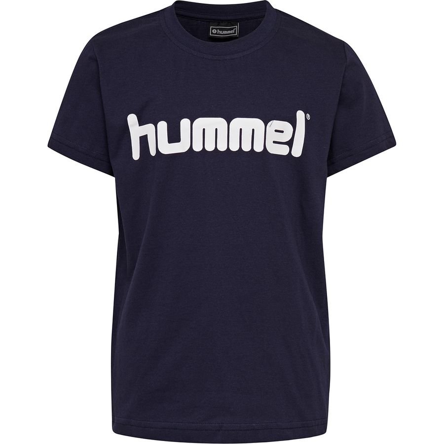 Hummel Go Cotton Logo T-Shirt - Navy Børn