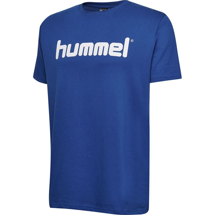 Hummel Go Cotton Logo T-Shirt - Blå Børn