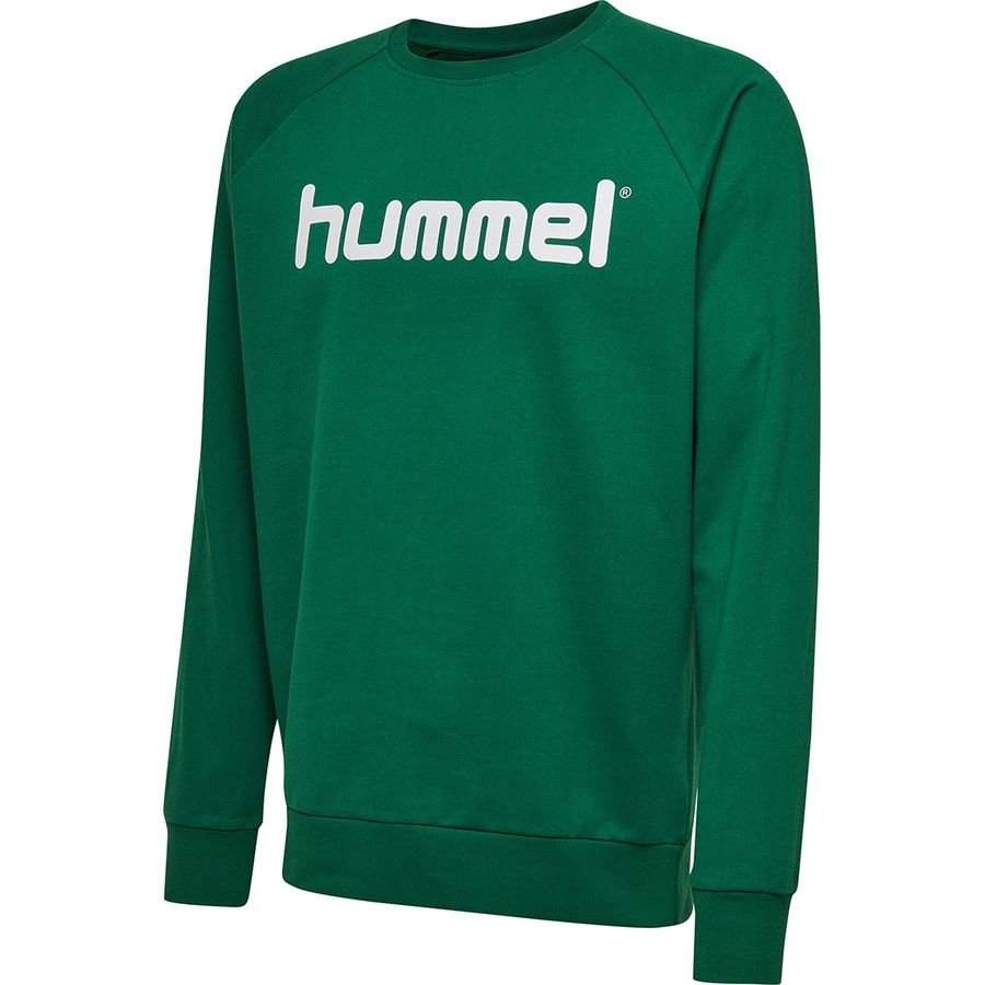Hummel Go Cotton Logo Sweatshirt - Grøn
